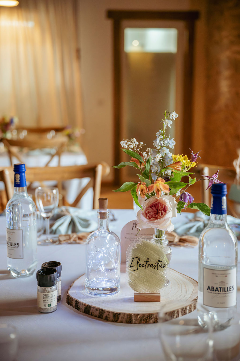 Centre de table - Arche plexi