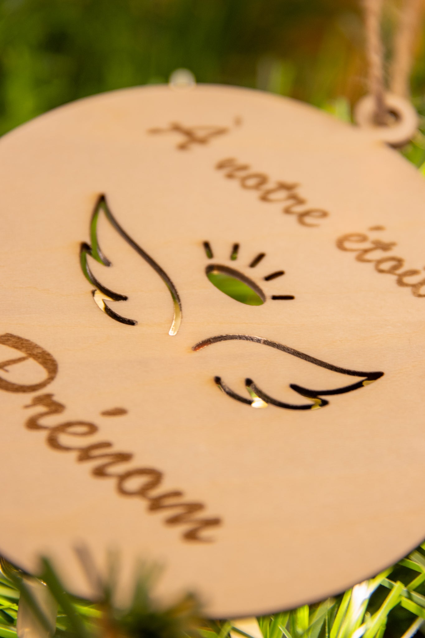 Boule de Noël personnalisée - Nos Anges