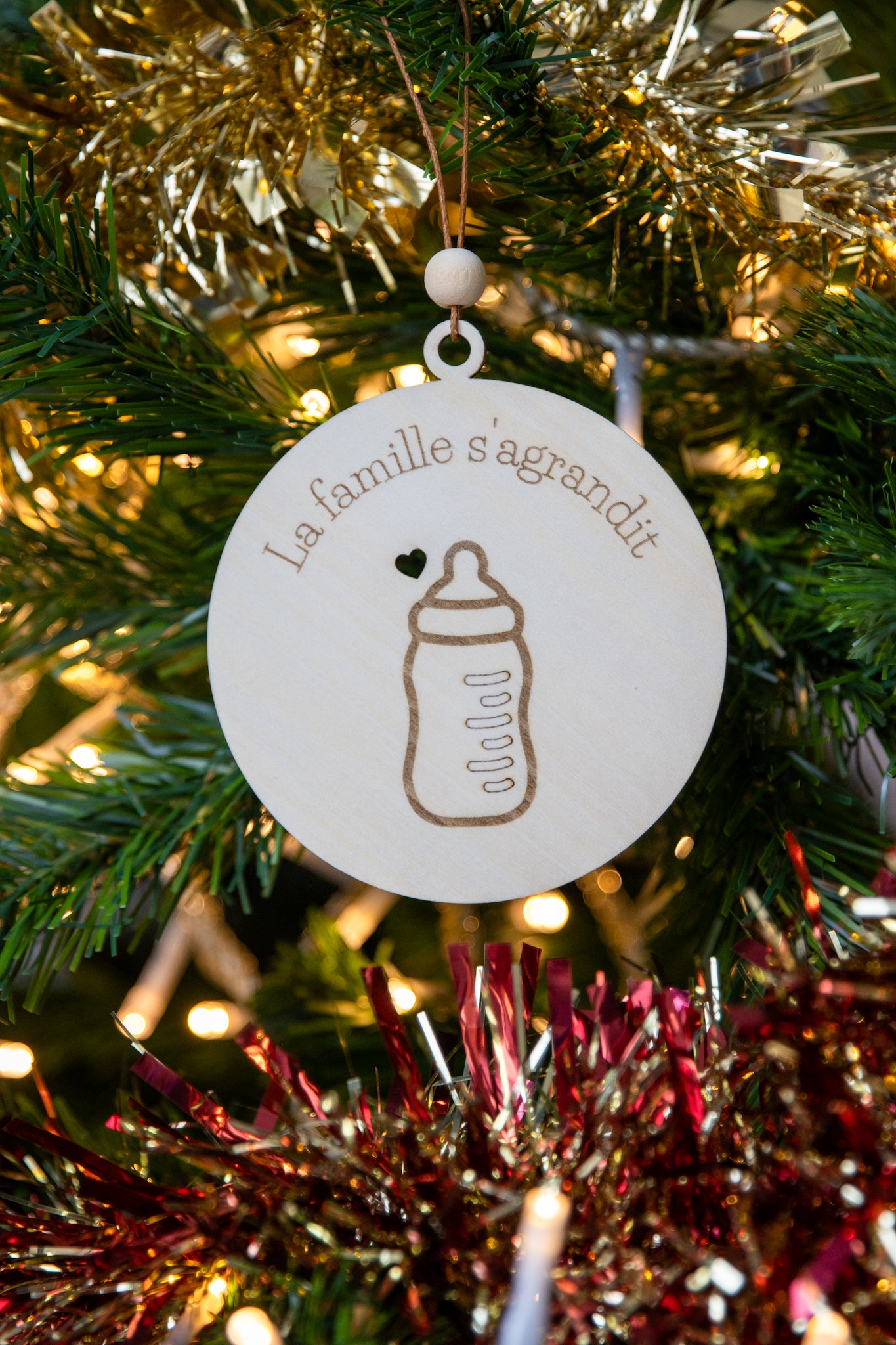 Boule de Noël - La famille s'agrandit