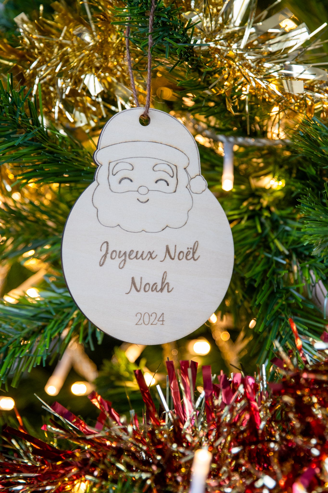Boule Joyeux Noël personnalisée