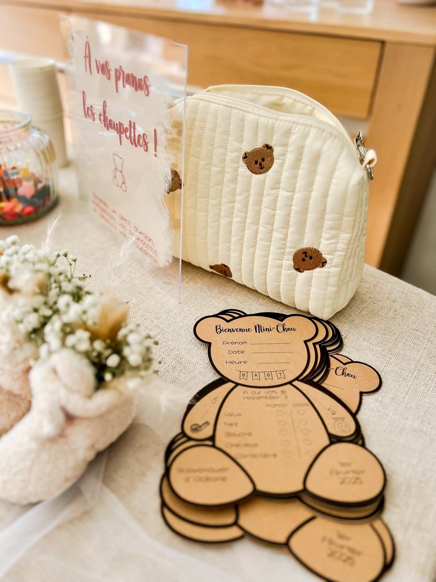 Carte pronostic Gender reveal