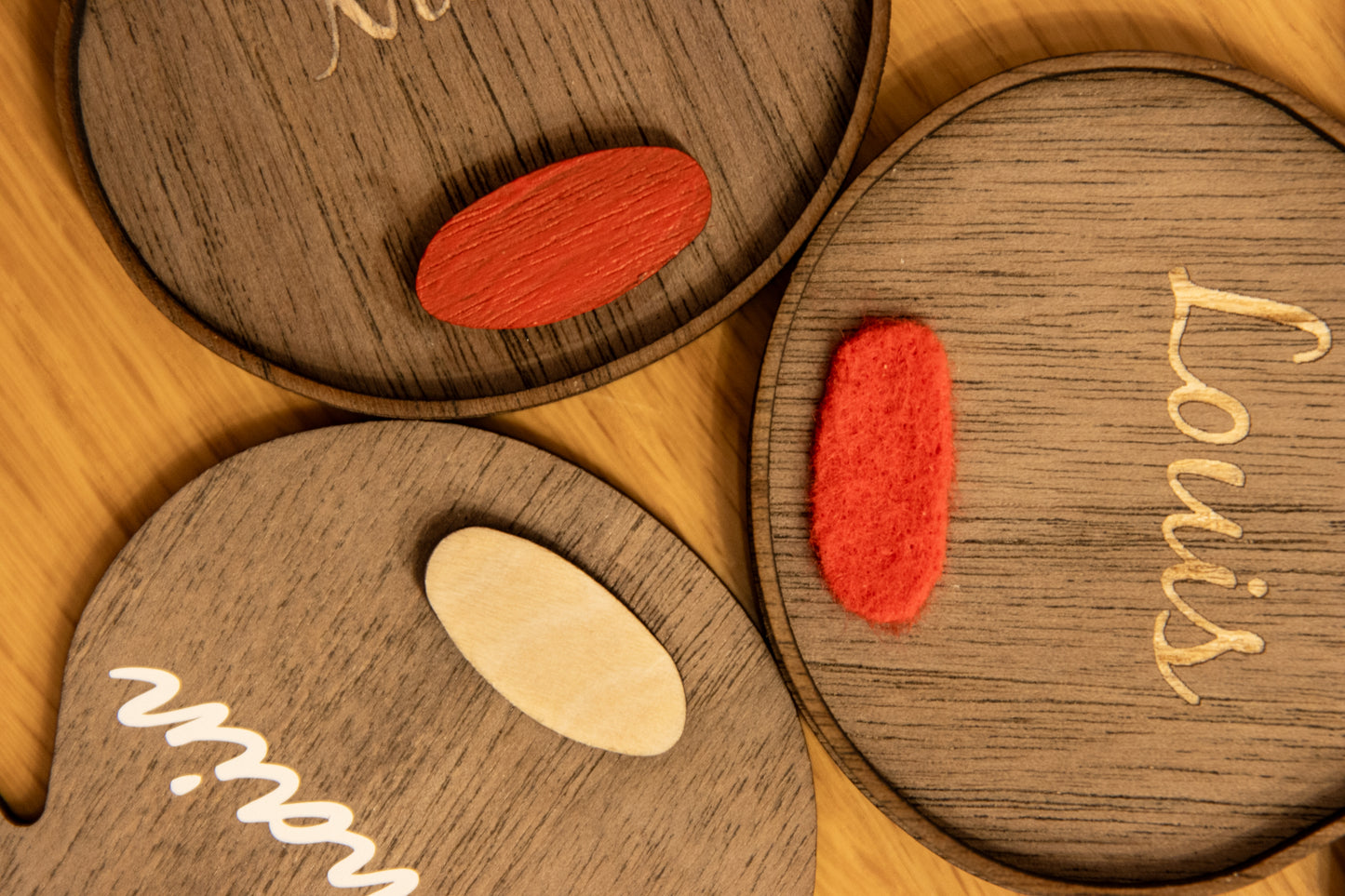 Boule de Noël personnalisée - Renne du Père Noël