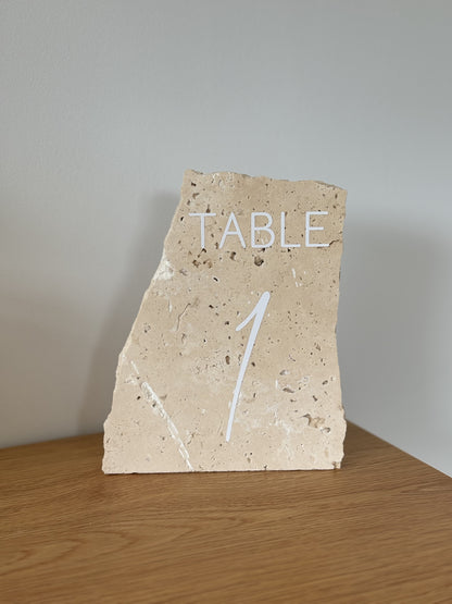 Centre de table - Travertin