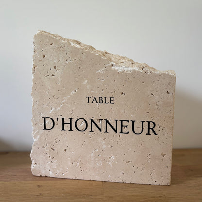 Centre de table - Travertin