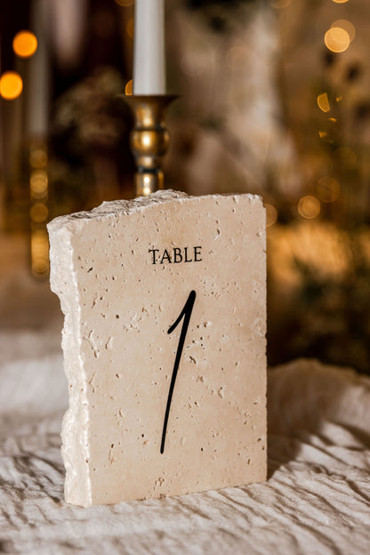 Centre de table - Travertin